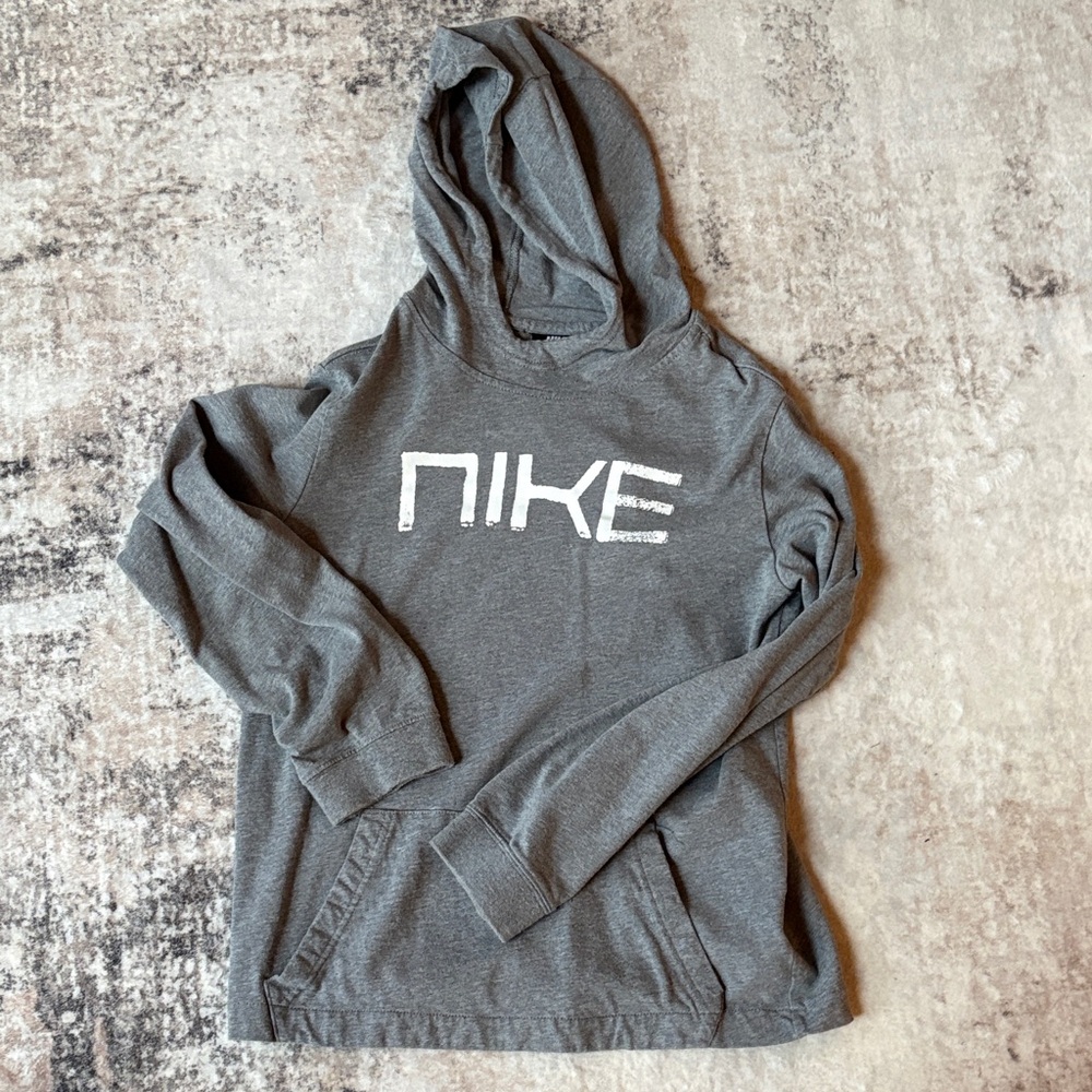 Nike Charcoal Gray Pullover Hoodie
